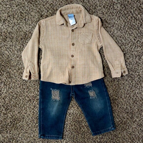 Vest, Shirt and Jeans - Toddler Set, size 3T - Picture 8 of 8